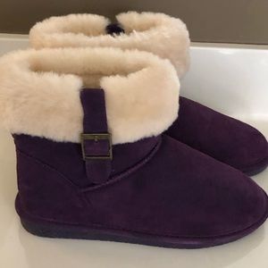 Purple Bearpaw boots